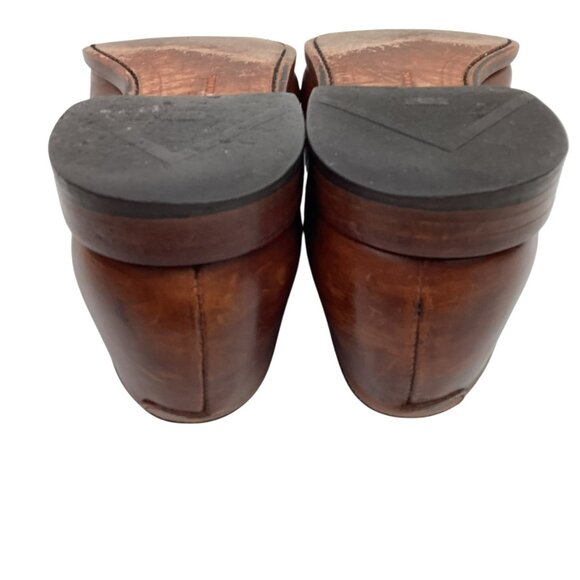 Allen Edmonds Clifton Mens Leather Oxford Captoe Dress Shoes Brown - Picture 8 of 13